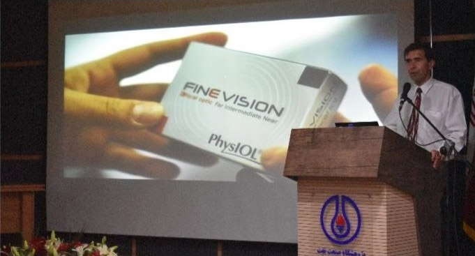 برنامه معرفی لنزهای داخل چشمی سه کانونی FineVision